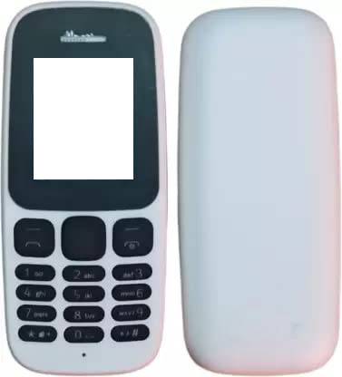 imbi Nokia 105 2019 Single Sim Mobile Phone Panel Front Back Body With Keypad Front & Back Panel