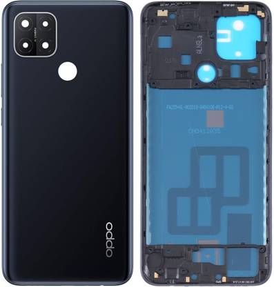 Unique4Ever OPPO ( A15 ) With Middle Ring + Camera Lens Body & Volume Power Buttons Back Panel