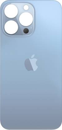 HQP for Apple iPhone 13 Pro Max ( A2643, A2484, A2641, A2644, A2645 ) [ With LoGo & Pre Installed Adhesive Tape ] Battery Back Glass Door Replacement Back Panel