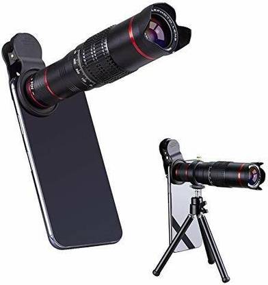 TechKing Mobile Blur Background 20X 4K HD Optical Zoom Mobile Telescope Lens Mobile Phone Lens