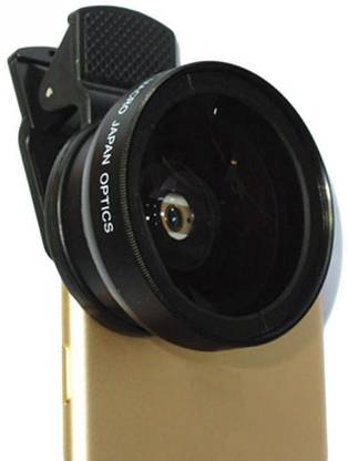 VibeX Phone Lens 0.45x Super Wide Angle 12.5x Macro HD Camera, 2-in-1 External Lens-Z8 Mobile Phone Lens