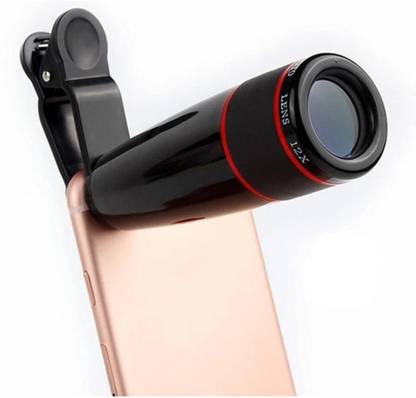 Malvoka 12X Optical Zoom Telescope Camera Lens for Mobile Phone Mobile Phone Lens