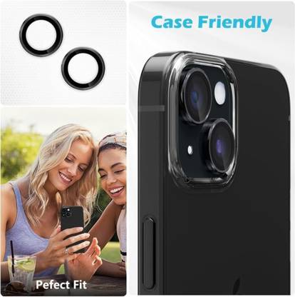 Gedgetlike IPhone 15 and IPhone 15 plus Camera lens protection Mobile Phone Lens