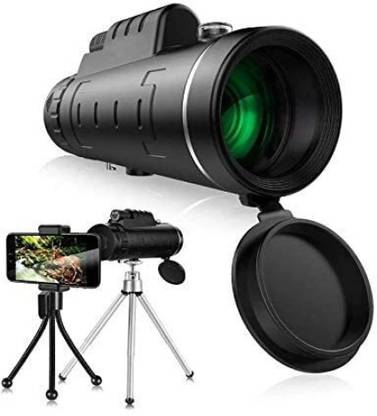 Mobcam Panda 40x60 Ultra HD Monocular Zoom Telescope Lens with Mini Tripod Mobile Phone Lens