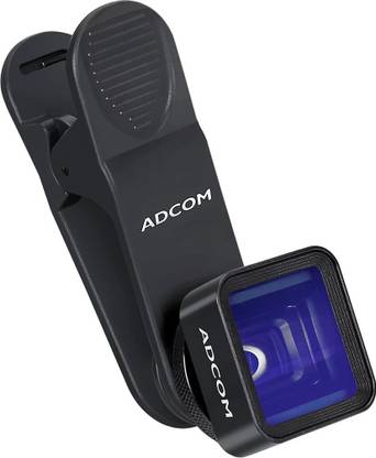 ADCOM Anamorphic Mobile Phone Camera Lens - Compatible with All iPhone & Android Smartphones (Black) Mobile Phone Lens