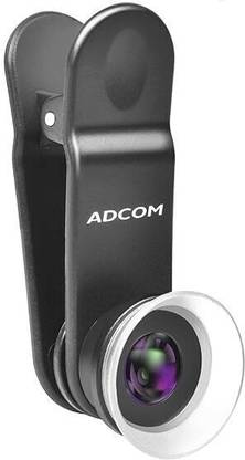 ADCOM 12x/24x Macro Mobile Camera Lens For All Smartphones with Lens Hood (Black) Mobile Phone Lens