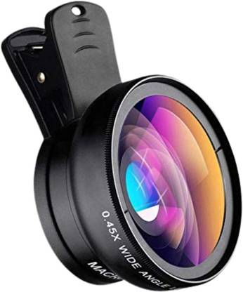 OSTALY Macro 2 in 1 Mobile Lens Kit Macro Lens 0.45X Ultra HD Wide Angle and 15X Lens Mobile Phone Lens