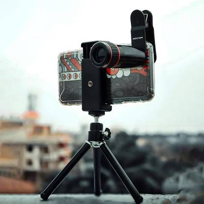 A CONNECT Z 12X Telephoto HD Universal Mobile Phone Lens Kit with Adjustable Clip Mobile Phone Lens