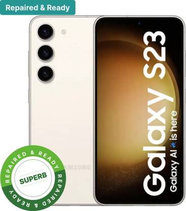 (Refurbished) Samsung Galaxy S23 5G (Cream, 256 GB)