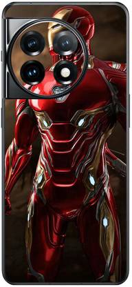FCS OnePlus 11 5G Printed Back Skin: Iron Man Mobile Skin