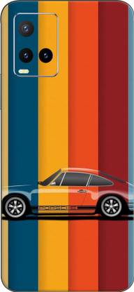 Reyans Creation Vivo Y33s-Porsche High matte Finish (Back + Camera + Side) Mobile Skin