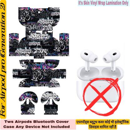 Flipkart SmartBuy airpod pro 2 generation 2 tws skin urban graffti skin 2 Mobile Skin