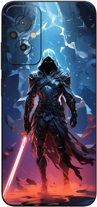mehra Redmi 11 Prime Darth Malum Leather Premium Full Back & Side Coverage Theme Mobile Skin