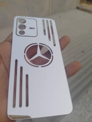 MOKPLZ VIVO V23 5G SILVER MIRROR BACK PANNEL Mobile Skin