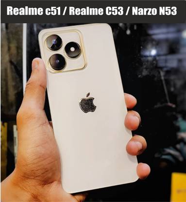 Turdy Realme C51, C53 to IPhone converter Back Panel - Design 6 Mobile Skin