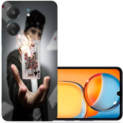 Satisfactory Xiaomi Redmi 13C 5g, Burning King, OggyBaba Mobile Skin