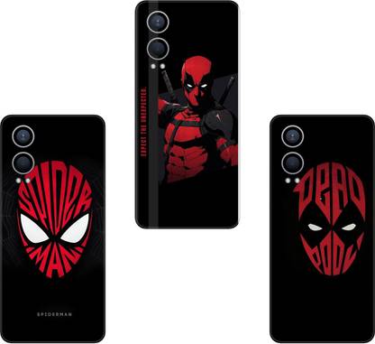 SKINFACTORY TECNO SPARK 40 PRO(PACK OF 3)Camera&Back Protector Premium Vinyl Mobile Skin
