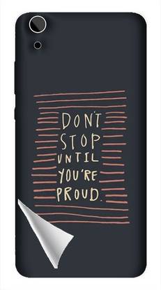 Printc Dont stop until you proud quote image for Honor-Holly-4 Mobile Skin