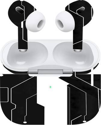 Mclaxa Apple Airpod Pro 2, Black cyber 4 Apple Airpod Pro 2 Mobile Skin