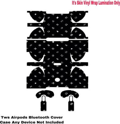 Flipkart SmartBuy AIRPOD PRO SOCIAL SIGN SKIN(TWS AIRPOD DEVICE BLUETOOTH NOT INCLUDED)MH129 Mobile Skin