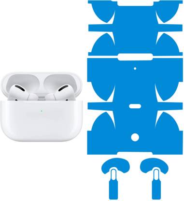MEHJ AIRPODS PRO SKIN LIGHT(BLUE)(AIRPODS NOT INCLUDED)ONLY SKIN (AL CUT-OP284 Mobile Skin