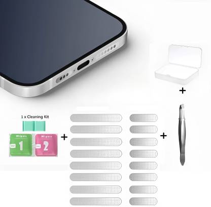 ZOTIMO Dustproof Metal Net Stickers, iphone Speaker Protector, Mobile Speaker Cover Mobile Skin