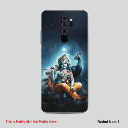 VYBE The Smart Choice Redmi Note 7S Krishna Embossed Mobile Skin