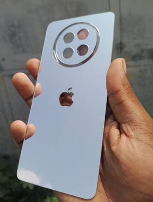 MOKPLZ REALME 12X 5G BACK PANNEL SILVER Mobile Skin