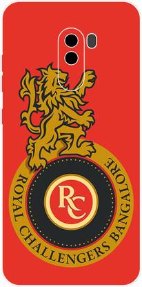 Printc Poco F1 - RCB Logo Multicolor Mobile Skin Mobile Skin