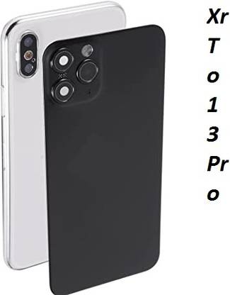Ad Mobile Accessories Apple iPhone XR Convert to iPhone 13 Pro Converter - Black Mobile Skin
