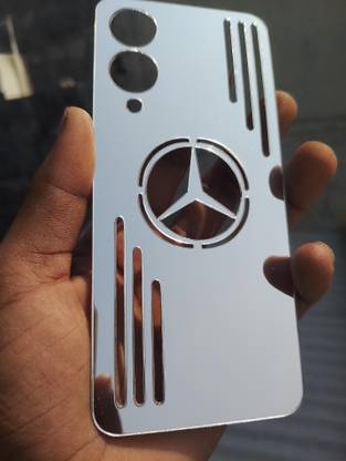 MOKPLZ VIVO Y28 5G SILVER MIRROR BACK PANNEL Mobile Skin