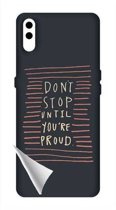 Printc Dont stop until you proud quote image for Redmi-10-Power-3 Mobile Skin