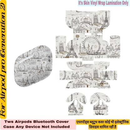 Flipkart SmartBuy airpod pro 2 generation 2 (gen2) tws skin tower parish skin 302 Mobile Skin