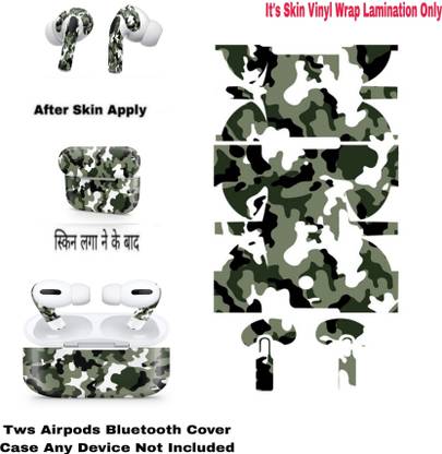 Flipkart SmartBuy AIRPOD PRO SKIN CAMO SHADE(TWS AIRPOD DEVICE BLUETOTH NOT INCLUDED)SR447 Mobile Skin