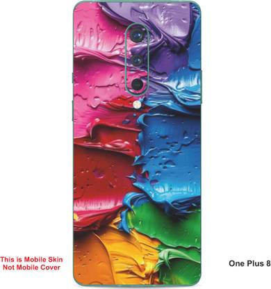 VYBE The Smart Choice One Plus 8 Pattern Embossed Mobile Skin