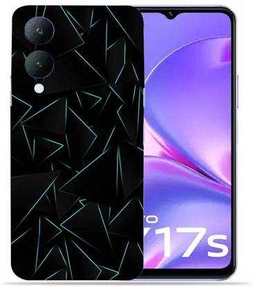 Mclaxa Vivo Y17s Neon Blue Mobile Skin