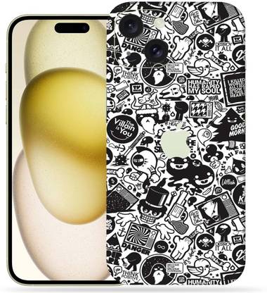 Satisfactory Apple Iphone 15, Doodle Art, OggyBaba Mobile Skin