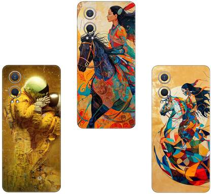 SKINADDA ITEL A05S COMBO(PACK OF 3)Camera&Back Protector Premium Vinyl Mobile Skin