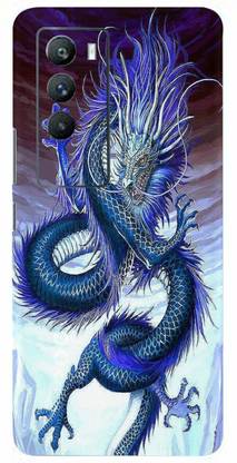 TJ CREATION Angry Hannya Dragon Mobile Back Skin Guard, Angry Hannya Dragon, iqoo 9se 5g Mobile Skin