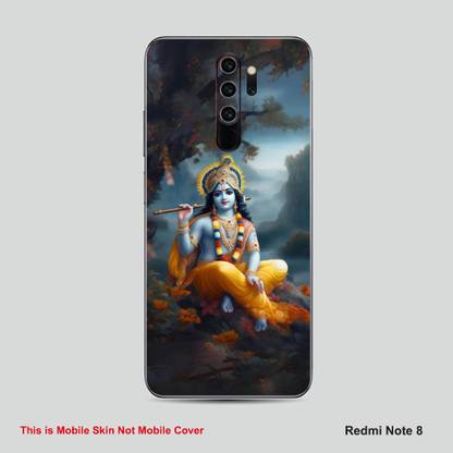 VYBE The Smart Choice Redmi Note 7S Krishna Embossed Mobile Skin