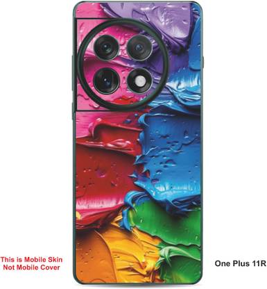 VYBE The Smart Choice One Plus 11R Pattern Embossed Mobile Skin