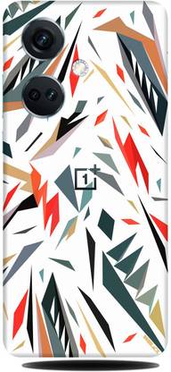 स्किनोमेनिया Multicolor Pattern Mobile Back Skin Or Vinyl Wrap For OnePlus Nord CE 3 5G Mobile With Camera Protector (Back + Camera + Sides) OnePlus Nord CE 3 5G मोबाइल स्किन