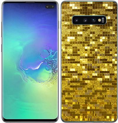 candeal mart Samsung Galaxy S10 Plus Back skin sticker / Vinyl wrap / Protective film Mobile Skin