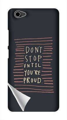 Printc Dont stop until you proud quote image for Vivo-X80-5G Mobile Skin