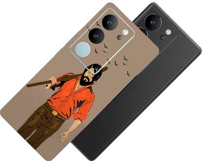 पोचंकी High Quality The Rockey Back Screen Protector, Skin Or Vinyl Wrap For Vivo V29 Pro With Camera Protector (Back + Camera + Sides) Vivo V29 Pro मोबाइल स्किन