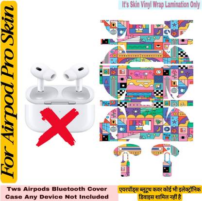Flipkart SmartBuy AIRPOD PRO SKIN SIGN SYMBOL (TWS AIRPOD DEVICE NOT INCLUDED)132 Mobile Skin