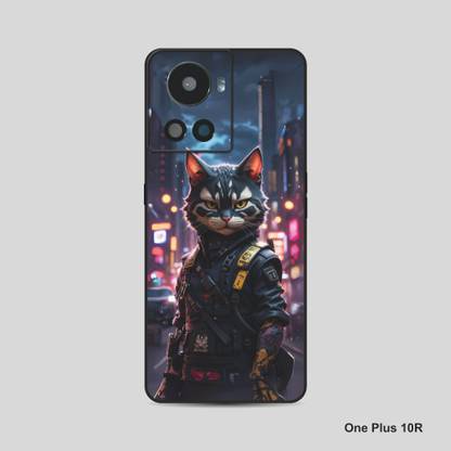 VYBE The Smart Choice One Plus 10R Anime Ninja Cat Mobile Skin Mobile Skin