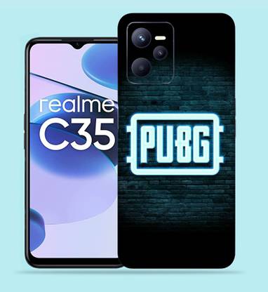 Gizmo Wraps Realme C35, Neon Pubg Art-16 Mobile Skin