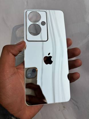 TWROP OPPO A79 5G ACRYLIC MIRROR APPLE LOGO Mobile Skin