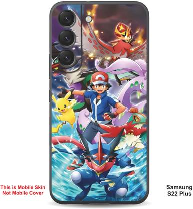 VYBE The Smart Choice Samsung S22 Plus Pokemon Embossed Mobile Skin